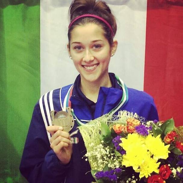 Lo sport italiano ha una nuova stella: Erica Nicoli, 20 anni, ha conquistato la medaglia di bronzo nei -49 kg. (Fita)